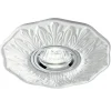 Polka ideal lux faretto da incasso metallo bianco stile classico