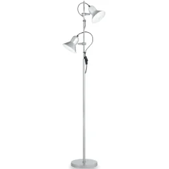 Polly pt2 ideal lux lampada da terra grigio luci orientabili