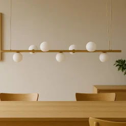 Pomi miloox lampadario per soggiorno moderno oro