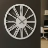 Pompei orologio da muro numeri romani 60cm bianco