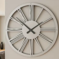 Pompei orologio da parete numeri romani 60cm alluminio