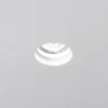 Portafaretto gesso rotondo da incasso gu10 per cartongesso