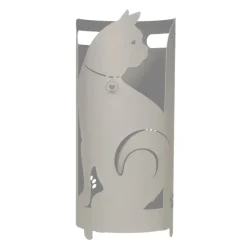 Portaombrelli da ingresso moderno gatto fango metallo