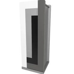 Portaombrelli moderno da ingresso nero grigio bianco