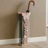 Portaombrelli moderno farfalle legno rosa nuvola