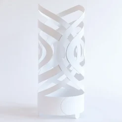 Portaombrelli per ingresso bianco metallo design moderno