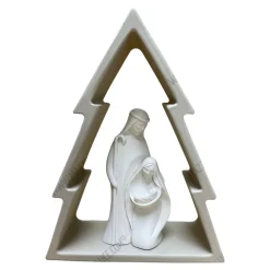 Presepino di natale nocciola statuina h16 bongelli preziosi