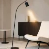 Pt murga ondaluce piantana nera doppia illuminazione led 3000k