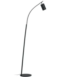 Pt murga ondaluce piantana nera doppia illuminazione led 3000k