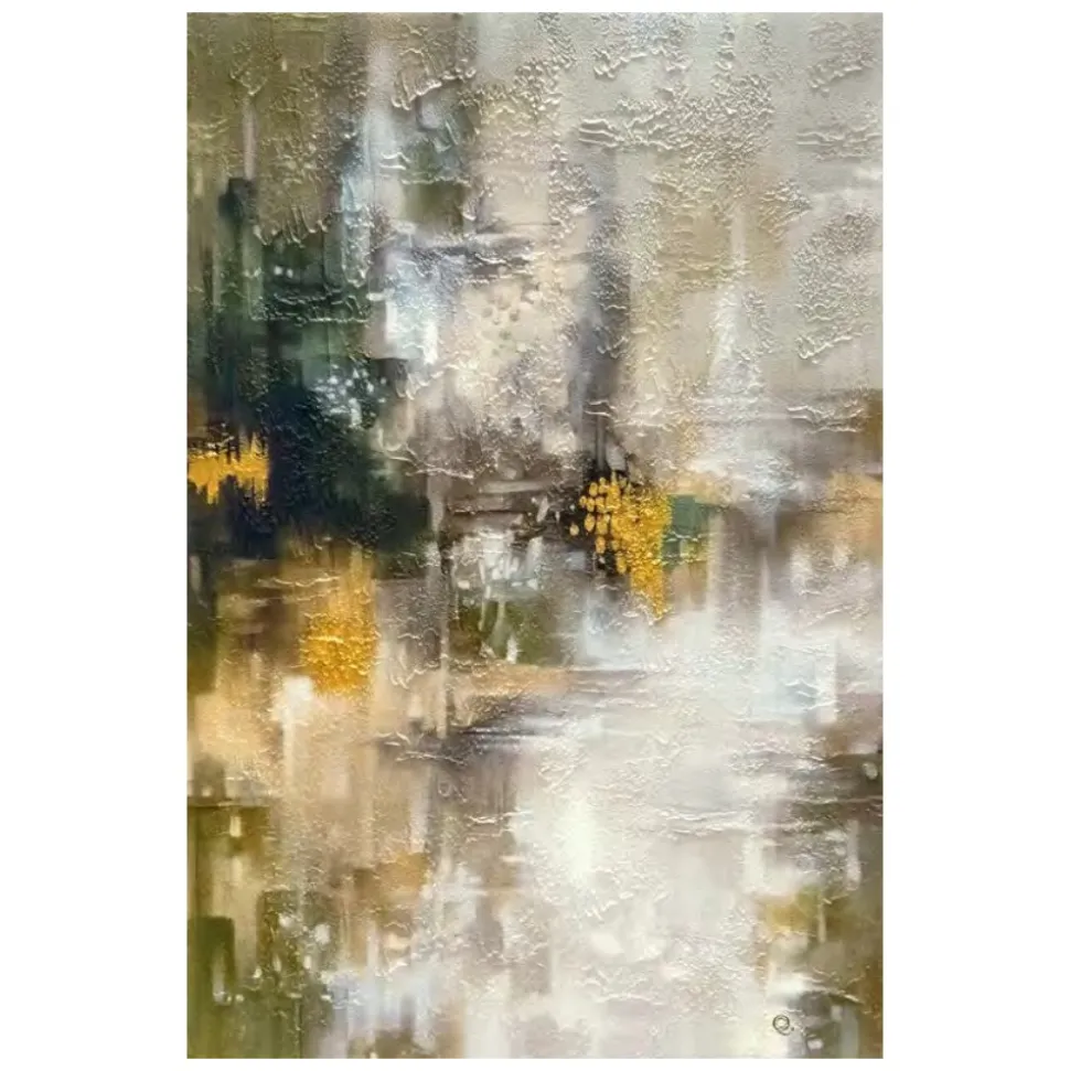 Quadri astratti 60x90 moderni verticali echi di visione decorati