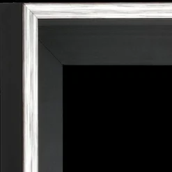 Quadro astratto fiori colorati 92x122 cm cornice nero argento