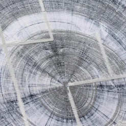 Quadro astratto 100x100 dipinto azzurro grigio per soggiorno