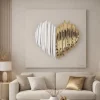 Quadro 3d cuore stilizzato moderno 50x50 bongelli preziosi