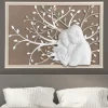 Quadro capezzale 70x48 moderno sacra famiglia bongelli preziosi
