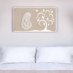 Quadro per camera da letto capezzale 105x60 nocciola bongelli preziosi