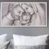 Quadro per camera da letto moderna sacra famiglia bongelli preziosi
