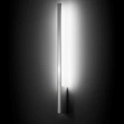 Quad stilnovo applique led 17w 3000k alluminio design moderno per ufficio