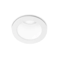 Quark ideal lux faretto da incasso led a soffitto 8w 3000k 220v bianco rotondo