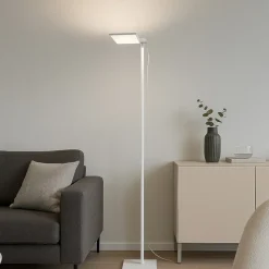 Radiante perenz lampada da terra moderna bianco orientabile led cct
