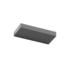 Regolo linea light applique led 3000k antracite mono emissione