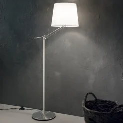 Regol pt1 lampada da terra braccio orientabile ideal lux