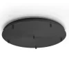 Rosone metallo nero 6 fori gea luce diametro 50cm