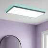 Rovito z eglo plafoniera da bagno controllo remoto led rgb 2700k a 6500k ip44