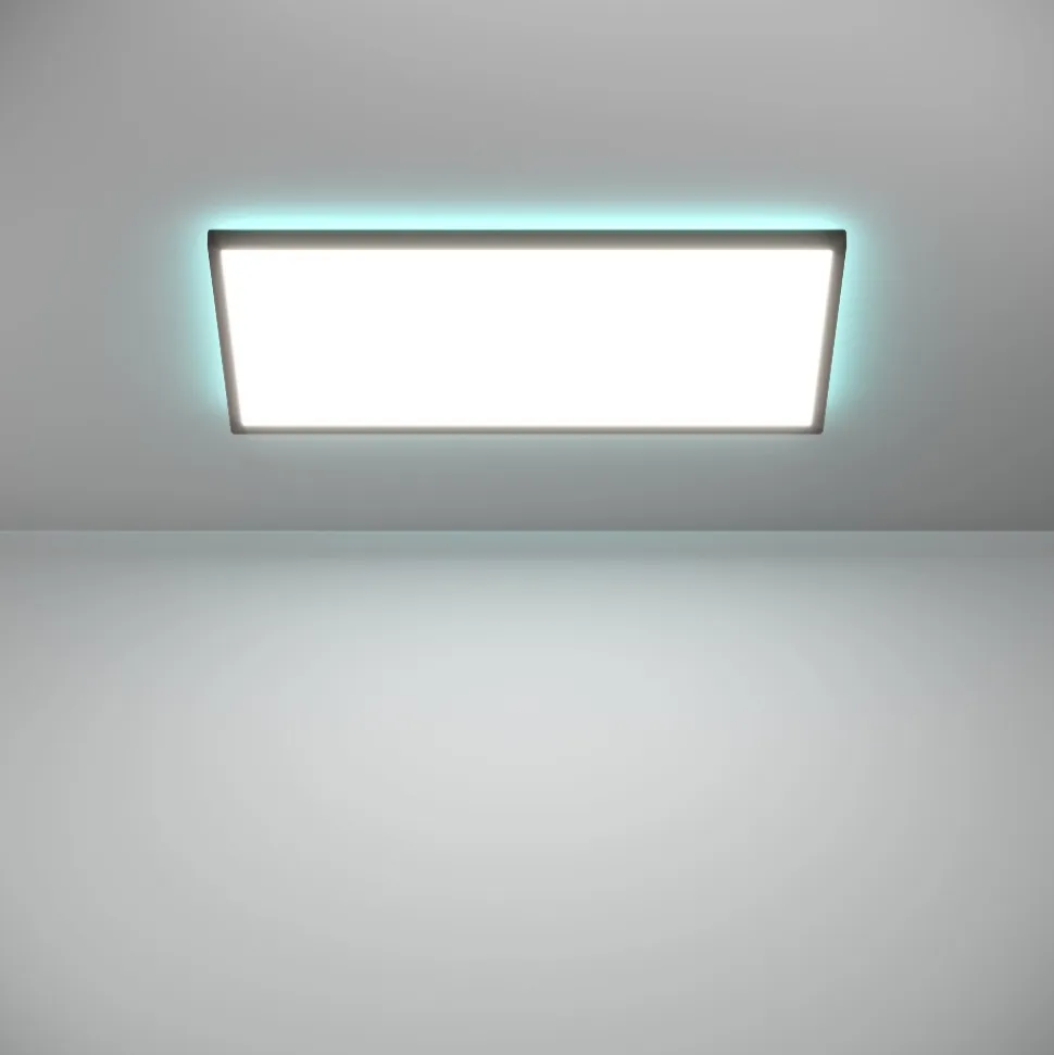 Rovito z eglo plafoniera da bagno controllo remoto led rgb 2700k a 6500k ip44