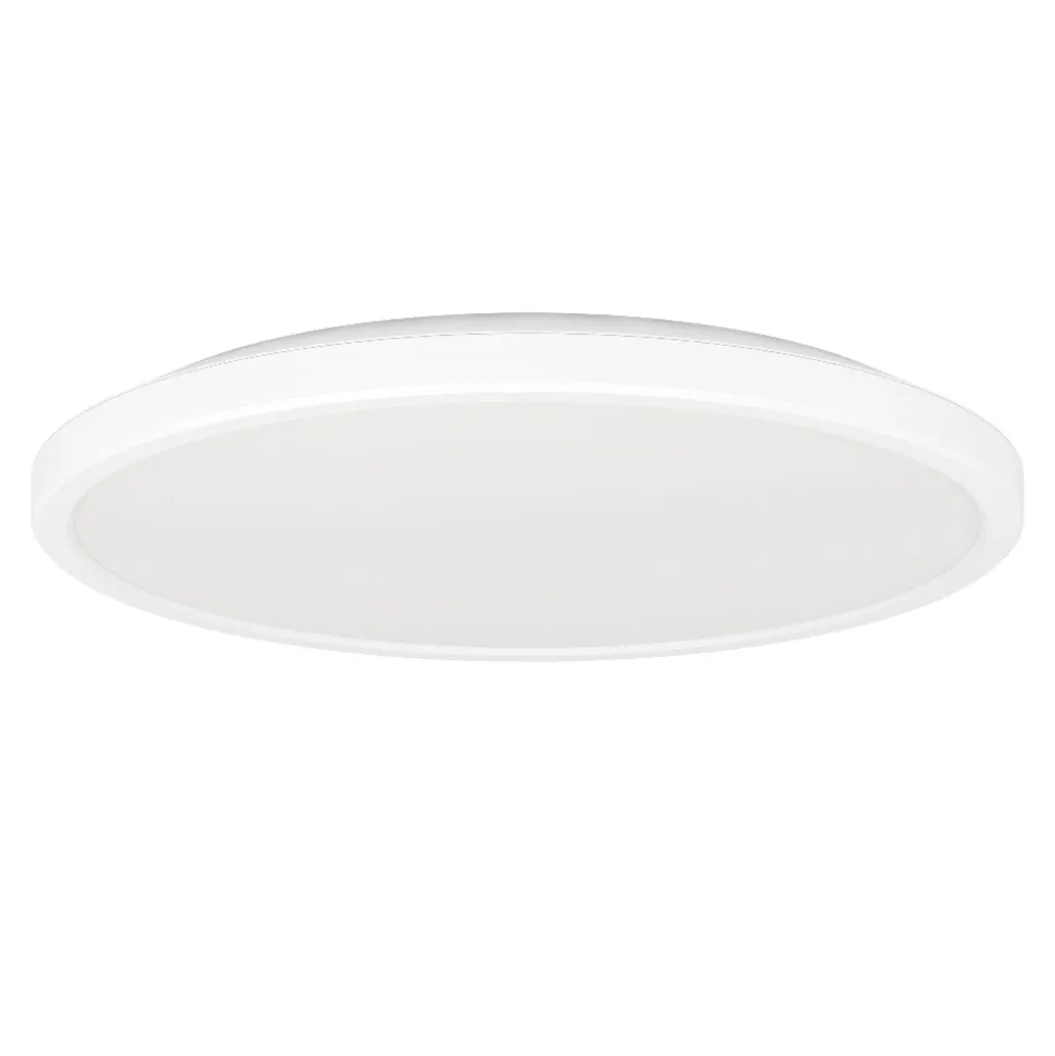 Rovito z eglo plafoniera da bagno tonda bianca led rgb 2700k a 6500k ip44