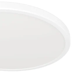 Rovito z eglo plafoniera da bagno tonda bianca led rgb 2700k a 6500k ip44