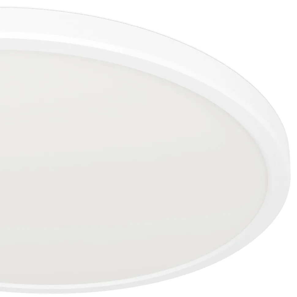 Rovito z eglo plafoniera da bagno tonda bianca led rgb 2700k a 6500k ip44