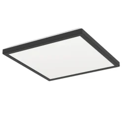 Rovito z eglo plafoniera nera per bagno ip44 led rgb 2700k a 6500k