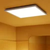 Rovito z eglo plafoniera quadrata da bagno led rgb 2700k a 6500k ip44