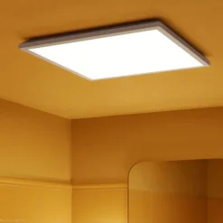 Rovito z eglo plafoniera quadrata da bagno led rgb 2700k a 6500k ip44