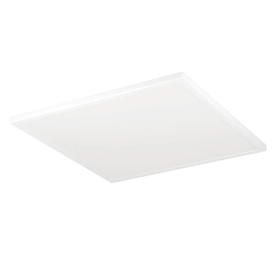 Rovito z eglo plafoniera quadrata da bagno led rgb 2700k a 6500k ip44