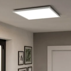 Rovito z eglo plafoniera quadrata da bagno led rgb 2700k a 6500k ip44