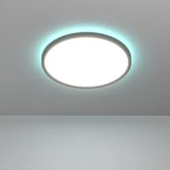 Rovito z eglo plafoniera tonda da bagno moderno led rgb 2700k a 6500k ip44