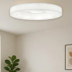 Saturn stilnovo grande plafoniera led 4000k bianca dimmerabile