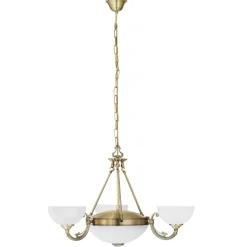 Savoy eglo lampadario per camera da letto colore oro