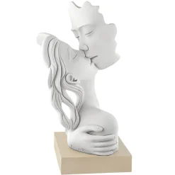 Scultura bacio nocciola bongelli preziosi soprammobile moderno