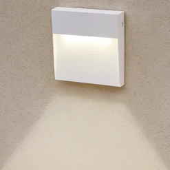 Segnapasso led 6w 4000k bianco quadrato per esterno isyluce
