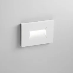 Segnapasso led 3w 3000k incasso bianco per esterno