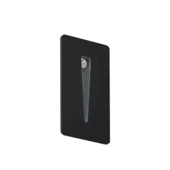 Segnapasso nero da incasso per esterno led 3w 3000k
