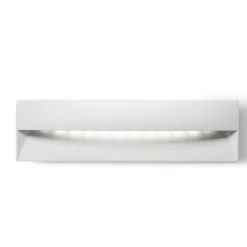 Segnapasso per esterni bianco led 6w 4000k incasso a parete