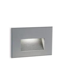 Segnapasso per esterno a incasso parete grafite led 3w 3000k