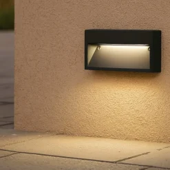 Segnapasso per esterno led 9w 3000k senza incasso