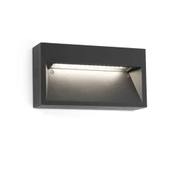 Segnapasso per esterno led 9w 3000k senza incasso