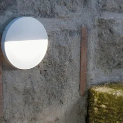 Segnapasso per esterno senza incasso bianco rotondo led 3w 4000k