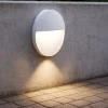 Segnapasso rotondo per esterno led 3w 3000k bianco ip65