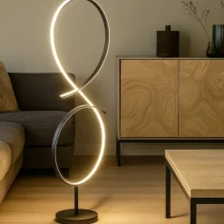 Serpins eglo piantana lampada da terra moderna design led 20w 3000k